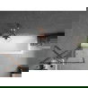 Mexen Next 1-wing bathtub screen 60 x 150 cm, Black pattern, Rose gold - 895-060-000-00-70-60