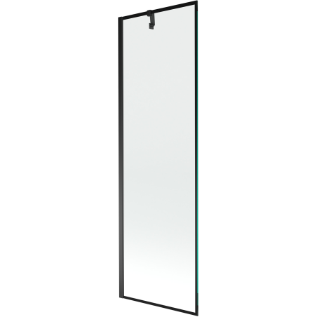 Mexen Next 1-leaf bath screen 60 x 150 cm, black frame, black - 895-060-000-00-70-70