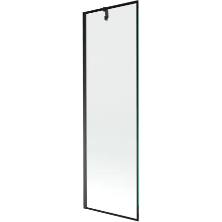 Mexen Next 1-panel bath screen 60 x 150 cm, black frame, black - 895-060-000-00-70-70