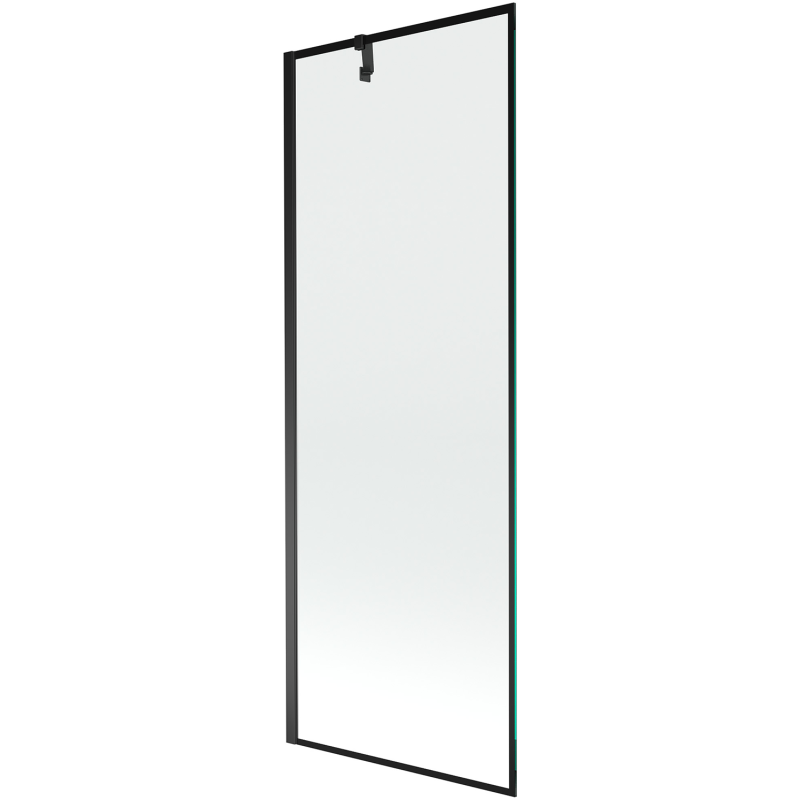 Mexen Next 1-wing bath screen 70 x 150 cm, black frame, black - 895-070-000-00-70-70