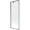 Mexen Next 1-wing bath screen 70 x 150 cm, black frame, black - 895-070-000-00-70-70