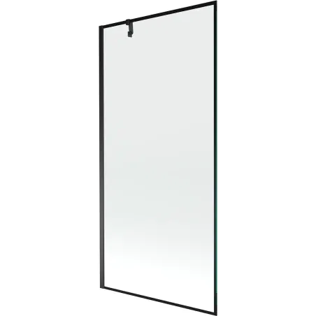 Mexen Next 1-panel shower screen 90 x 150 cm, black frame, black - 895-090-000-00-70-70