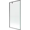 Mexen Next 1-panel shower screen 90 x 150 cm, black frame, black - 895-090-000-00-70-70