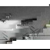 Mexen Next 1-wing bathtub screen 100 x 150 cm, Black pattern, Chrome - 895-100-000-00-70-01