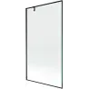 Mexen Next 1-panel bathtub screen 100 x 150 cm, black frame, black - 895-100-000-00-70-70