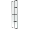 Mexen Next 1-wing bathtub screen 50 x 150 cm, Black pattern, Chrome - 895-050-000-00-77-01