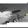 Mexen Next 1-wing bathtub screen 70 x 150 cm, Black pattern, Black - 895-070-000-00-77-70