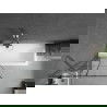 Mexen Next 1-wing bathtub screen 80 x 150 cm, Black pattern, Chrome - 895-080-000-00-77-01