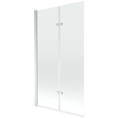 Mexen Castor 2-wing bathtub screen 100 x 150 cm, transparent, Chrome - 892-100-002-01-00