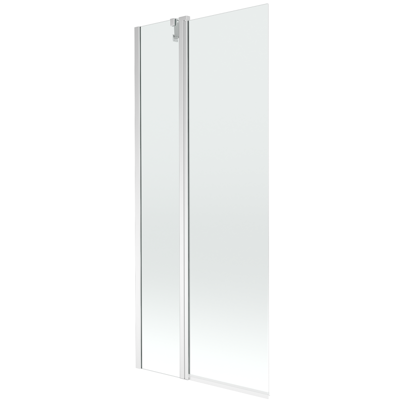 Mexen Flip 1-wing bathtub screen 80 x 150 cm, transparent, Chrome - 894-080-101-01-00