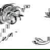 Mexen Estela double towel hook, Chrome - 7011535-00