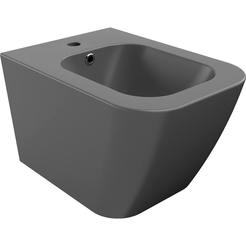Mexen Madox wall-hung bidet, dark gray matte - 35155161