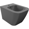 Mexen Madox wall-hung bidet, dark gray matte - 35155161