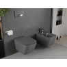 Mexen Madox wall-hung bidet, dark gray matte - 35155161