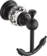 Mexen Estela double towel hook, Black - 7011535-70