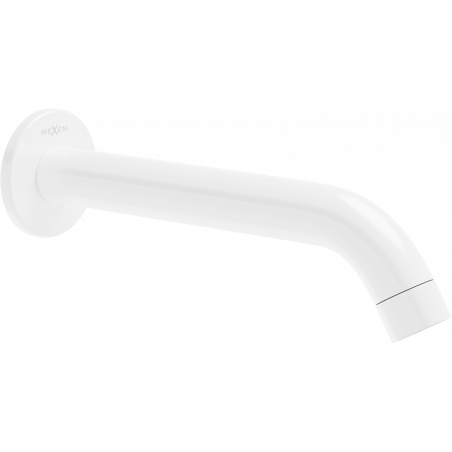 Mexen Kai wall-mounted bathtub spout, white - 79371-20