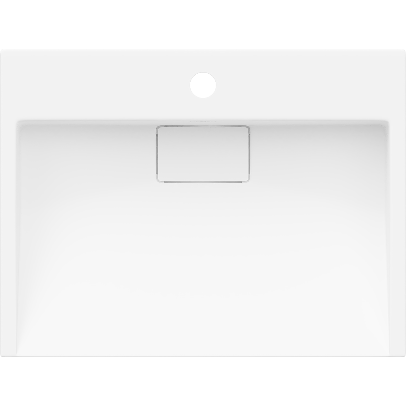 Mexen Ava countertop basin made of conglomerate 1/O 50 x 38 cm, white - 23015001