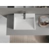 Mexen Ava conglomerate countertop washbasin 1-Hole 50 x 38 cm, white - 23015001