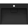 Mexen Ava above-counter washbasin made of conglomerate 1/O 50 x 38 cm, black - 23015071