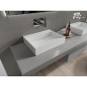 Mexen Ava countertop sink made of composite B/O 50 x 38 cm, white - 23015000