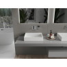 Mexen Ava countertop sink made of composite B/O 50 x 38 cm, white - 23015000