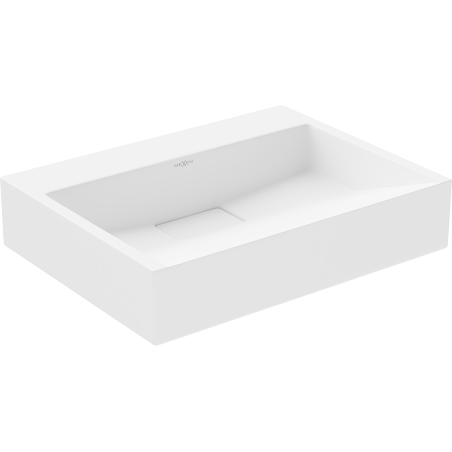 Mexen Ava countertop basin made of conglomerate B/O 50 x 38 cm, white - 23015000
