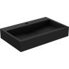 Mexen Ava conglomerate countertop washbasin 1-Hole 60 x 38 cm, Black - 23016071