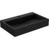 Mexen Ava countertop sink made of conglomerate 1/O 60 x 38 cm, black - 23016071