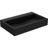 Mexen Ava countertop basin made of composite B/O 60 x 38 cm, black - 23016070