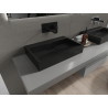 Mexen Ava countertop basin made of composite B/O 60 x 38 cm, black - 23016070
