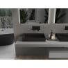 Mexen Ava conglomerate countertop washbasin W/O 60 x 38 cm, Black - 23016070