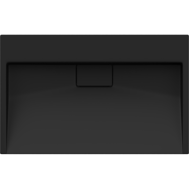 Mexen Ava countertop basin made of conglomerate B/O 60 x 38 cm, black - 23016070