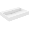 Mexen Ava countertop washbasin made of conglomerate B/O 70 x 46 cm, white - 23017000