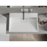 Mexen Ava countertop sink made of composite B/O 70 x 46 cm, white - 23017000