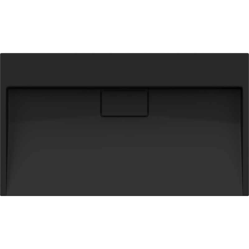 Mexen Ava countertop washbasin made of conglomerate B/O 80 x 46 cm, black - 23018070