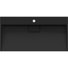 Mexen Ava countertop washbasin made of conglomerate 1/O 90 x 46 cm, black - 23019071