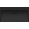 Mexen Ava conglomerate countertop washbasin W/O 90 x 46 cm, Black - 23019070