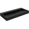 Mexen Ava countertop washbasin made of B/O conglomerate 100 x 46 cm, black - 23011070