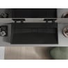 Mexen Ava countertop basin made of conglomerate B/O 100 x 46 cm, black - 23011070