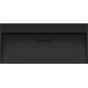 Mexen Ava conglomerate countertop washbasin W/O 100 x 46 cm, Black - 23011070