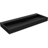 Mexen Ava countertop basin made of conglomerate B/O 120 x 46 cm, black - 23011270