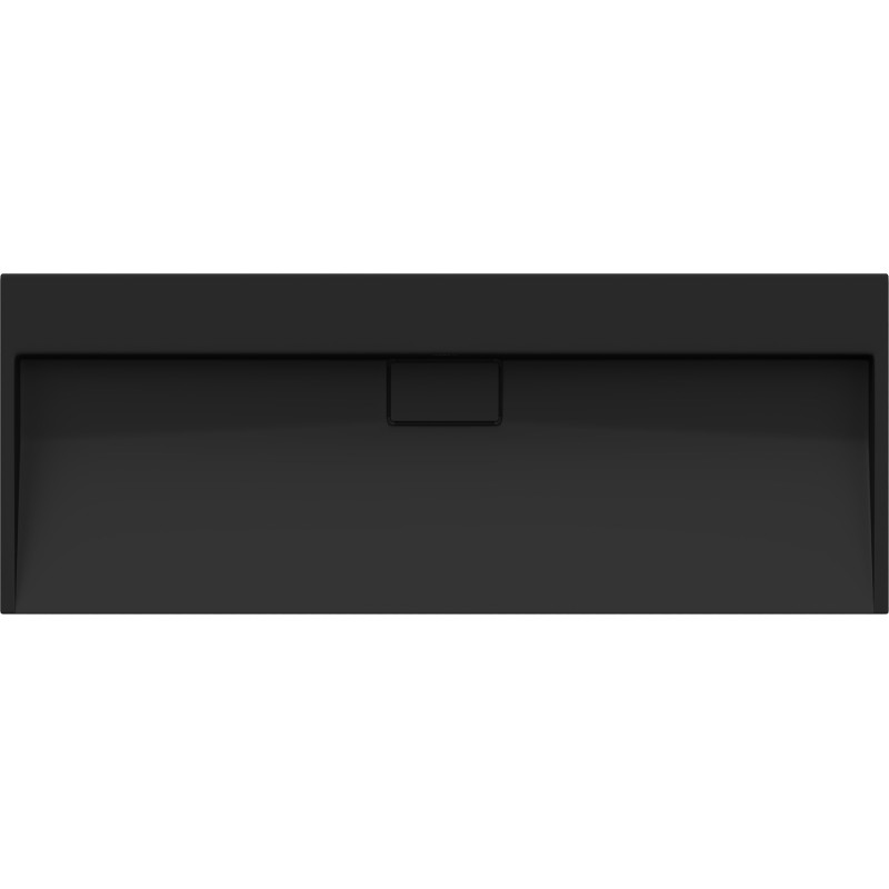 Mexen Ava countertop basin made of composite B/O 120 x 46 cm, black - 23011270