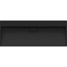 Mexen Ava countertop basin made of conglomerate B/O 120 x 46 cm, black - 23011270