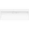 Mexen Ava conglomerate countertop washbasin W/O 120 x 46 cm, white - 23011200