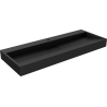 Mexen Ava countertop basin made of conglomerate 1/O 120 x 46 cm, black - 23011271