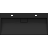 Mexen Ava conglomerate countertop washbasin 2/O 100 x 46 cm, Black - 23011072