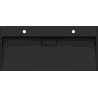 Mexen Ava countertop basin made of conglomerate 2/O 100 x 46 cm, black - 23011072