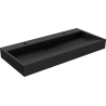 Mexen Ava countertop basin made of conglomerate 2/O 100 x 46 cm, black - 23011072