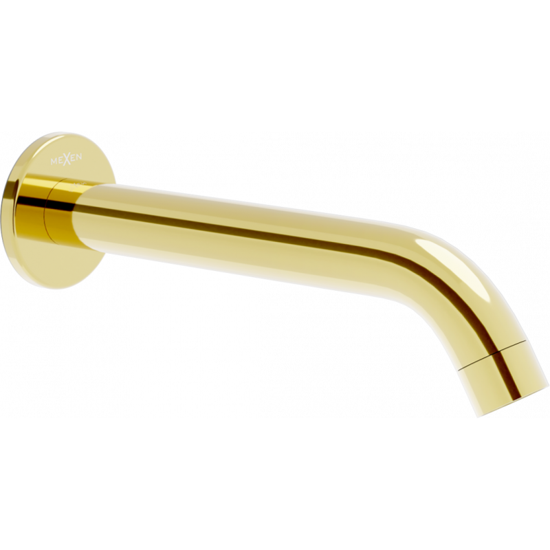 Mexen Kai wall-mounted bath spout, gold - 79371-50