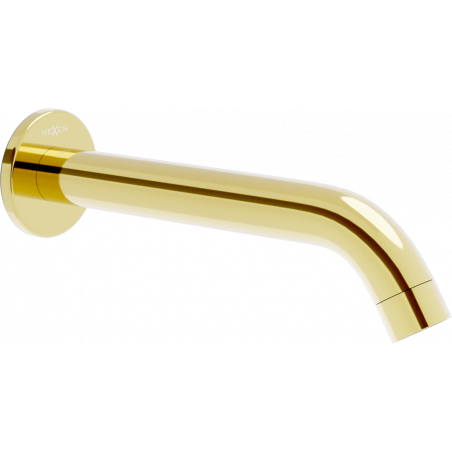Mexen Kai wall-mounted bathtub spout, gold - 79371-50